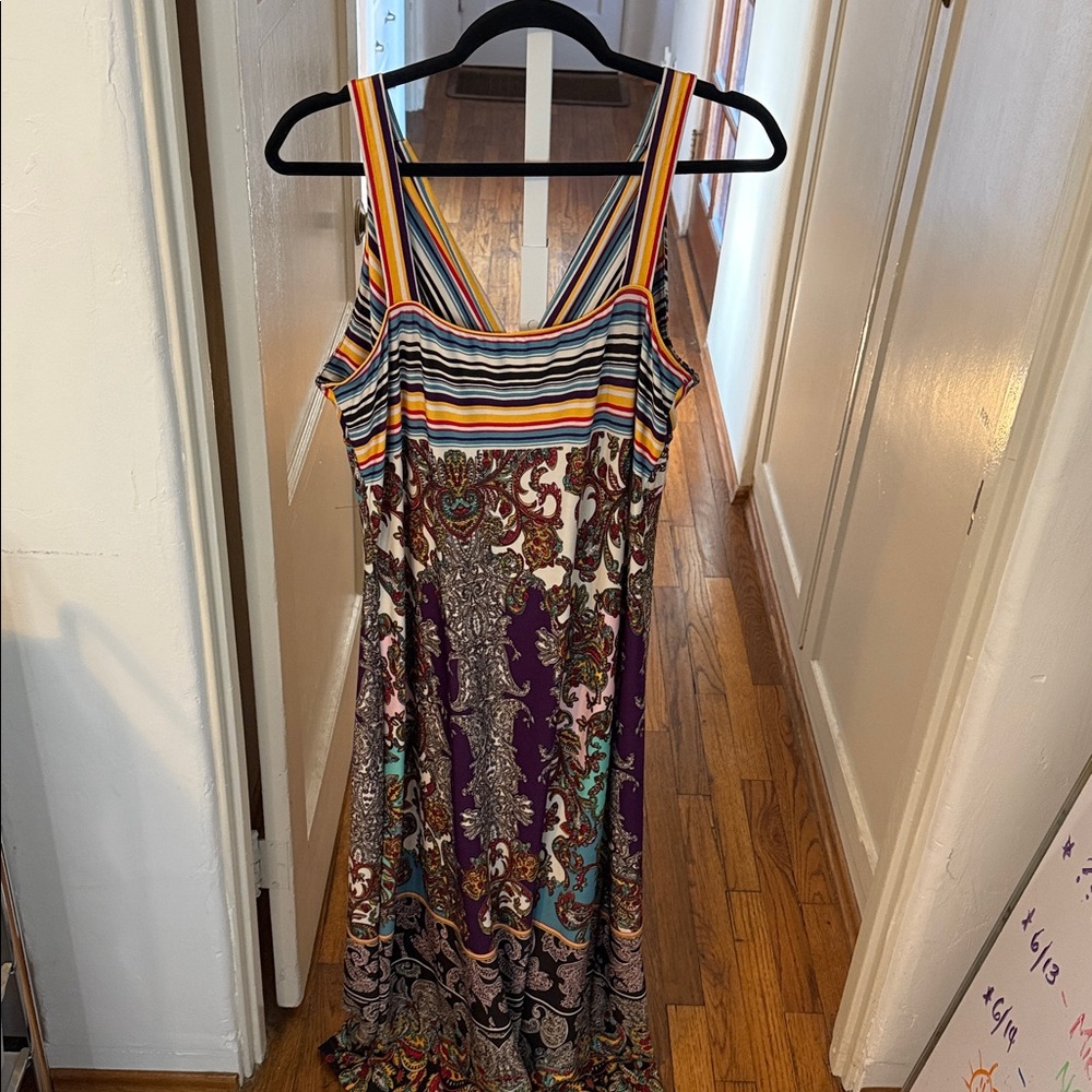 Metaphor Maxi Dress Size 1X - Picture 7 of 7